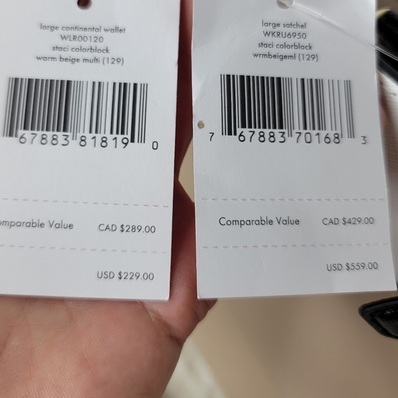 🎁 NWT kate spade 2 Set Purse Satchel Shoulder Bag Cross Body  + Wallet M - Picture 9 of 14